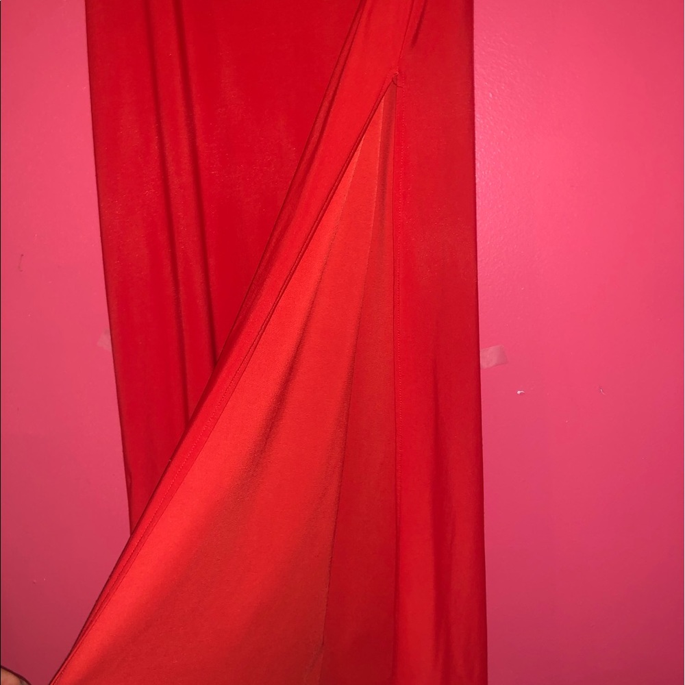 Blood orange maxi Skirt